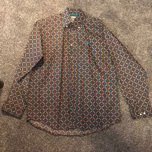 Cinch Button Down Shirt